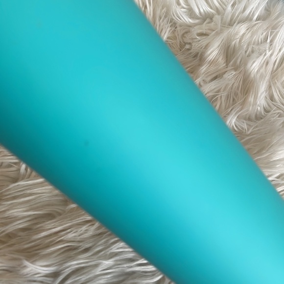 Tiffany blue sea foam green reusable tumbler cup w screw on lid & straw bpa free - Picture 6 of 17